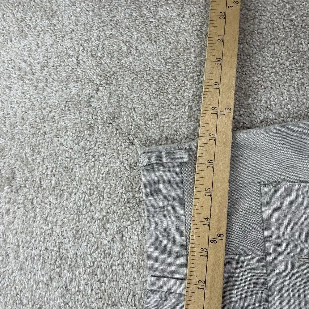 Kenneth Cole Reaction Men Linen Blend Pants Sz 34 x 30